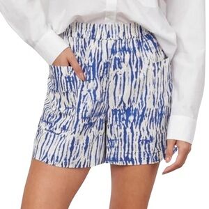 Rails Cobalt Shibori Organic Cotton Blend Boxer Shorts with Side Pockets NWT XL